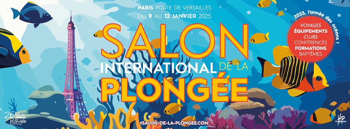 Salon de la plongée 2025 à Paris - Porte de Versailles